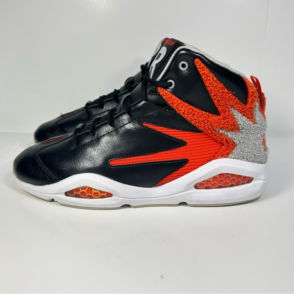 Reebok Blast 'Blood Orange' Basketball Sneakers Shoe  J92985; Men’s Size 8.5 EUC - Picture 3 of 16